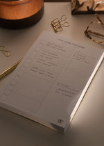 Load image into Gallery viewer, Custom Logo Weekly Planner Notepad - A5
