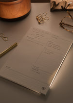 Load image into Gallery viewer, Custom Logo Daily Planner Notepad - A5
