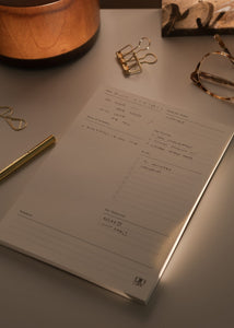 Custom Logo Daily Planner Notepad - A5