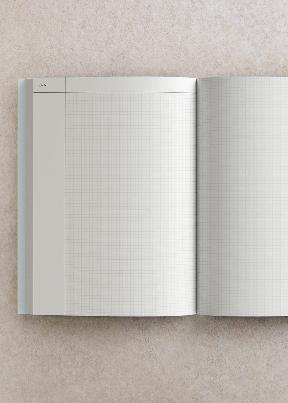 A5 Grid Softcover Notebook