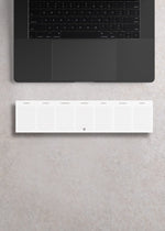 Load image into Gallery viewer, Keyboard Weekly Notepad - Grid
